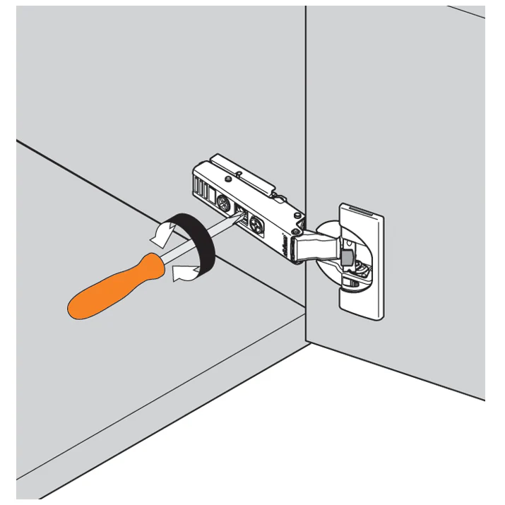 Blum Cliptop Soft Close 95° Hinge Sprung N.P. Nickel 71B3550 - Image 5