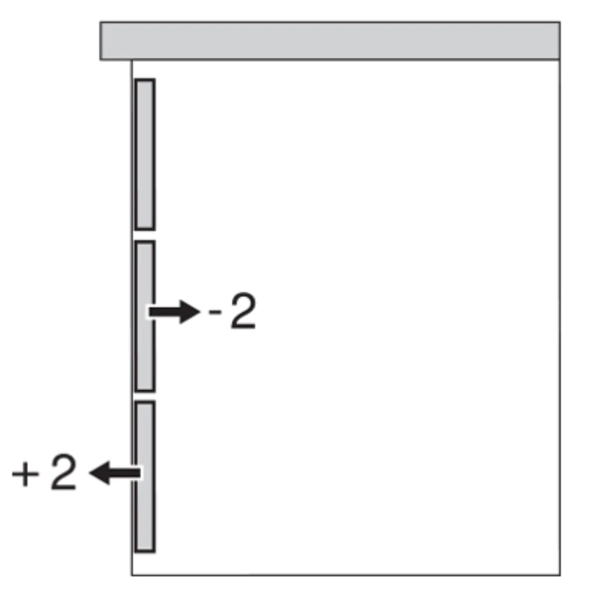 Blum MOVENTO Depth Adjustment - Left & Right - 298.7600 - Image 3