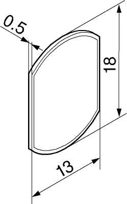 Blum Tip-On for Doors. Long Version With Magnet - Carbon Black / Platinum Grey / Silk White 956A1004 - Image 9