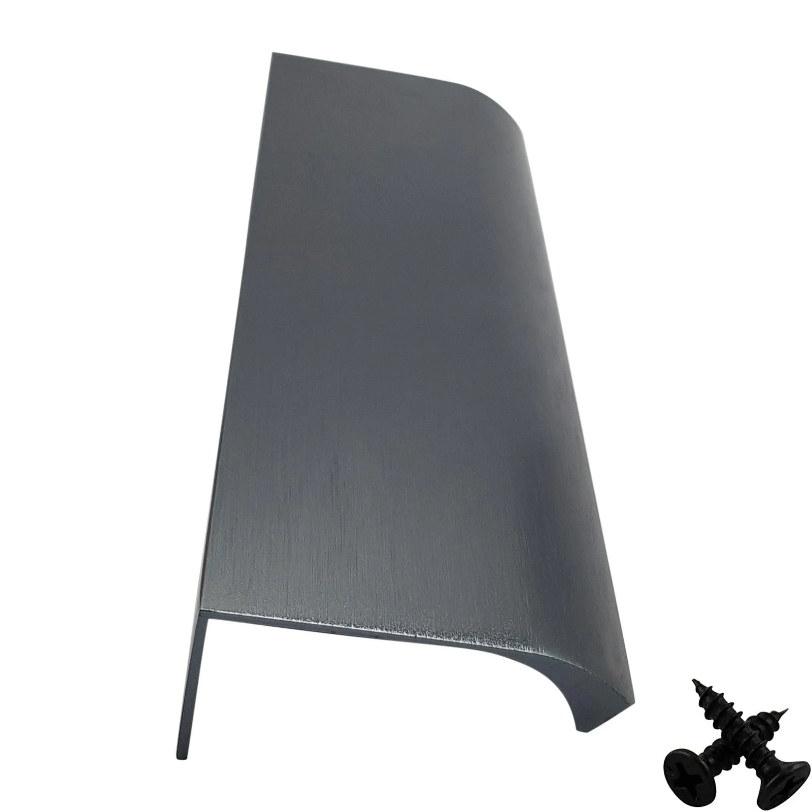 Anthracite Aluminium Cabinet Handle – Modern Cupboard, Drawer & Door Pull (Pack of 10) - Image 4