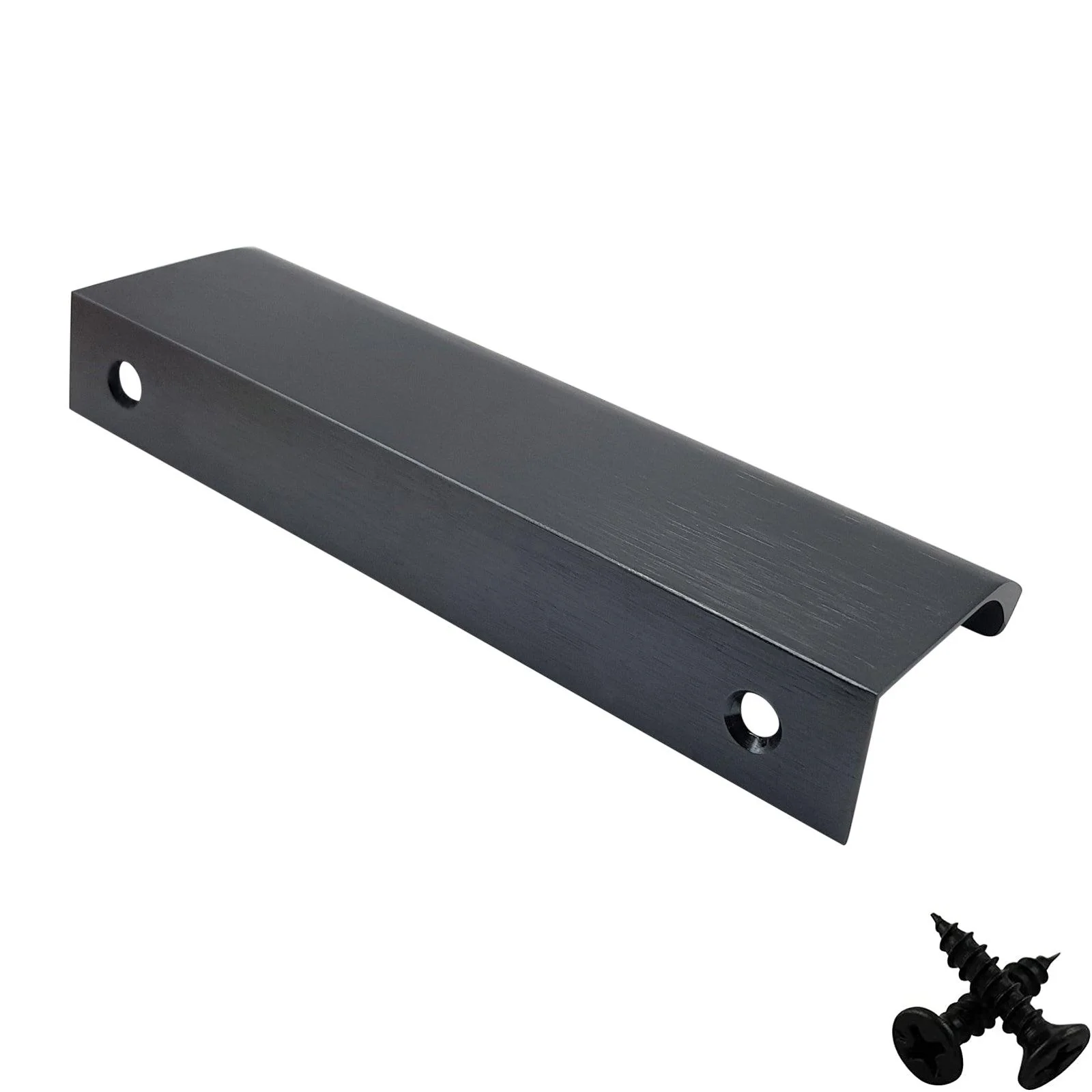 Anthracite Aluminium Cabinet Handle – Modern Cupboard, Drawer & Door Pull (Pack of 10) - Image 5