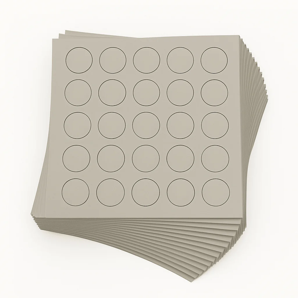 KwikCaps Self Adhesive Screw Cover Caps - Pearl Grey (051) U763 ST9 - Image 2
