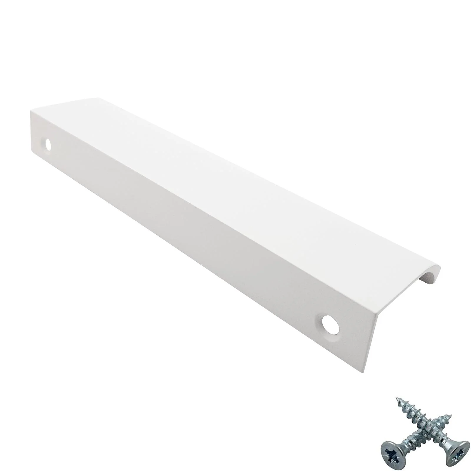 White Aluminium Cabinet Handle – Modern Cupboard, Drawer & Door Pull (Pack of 10) - Image 5