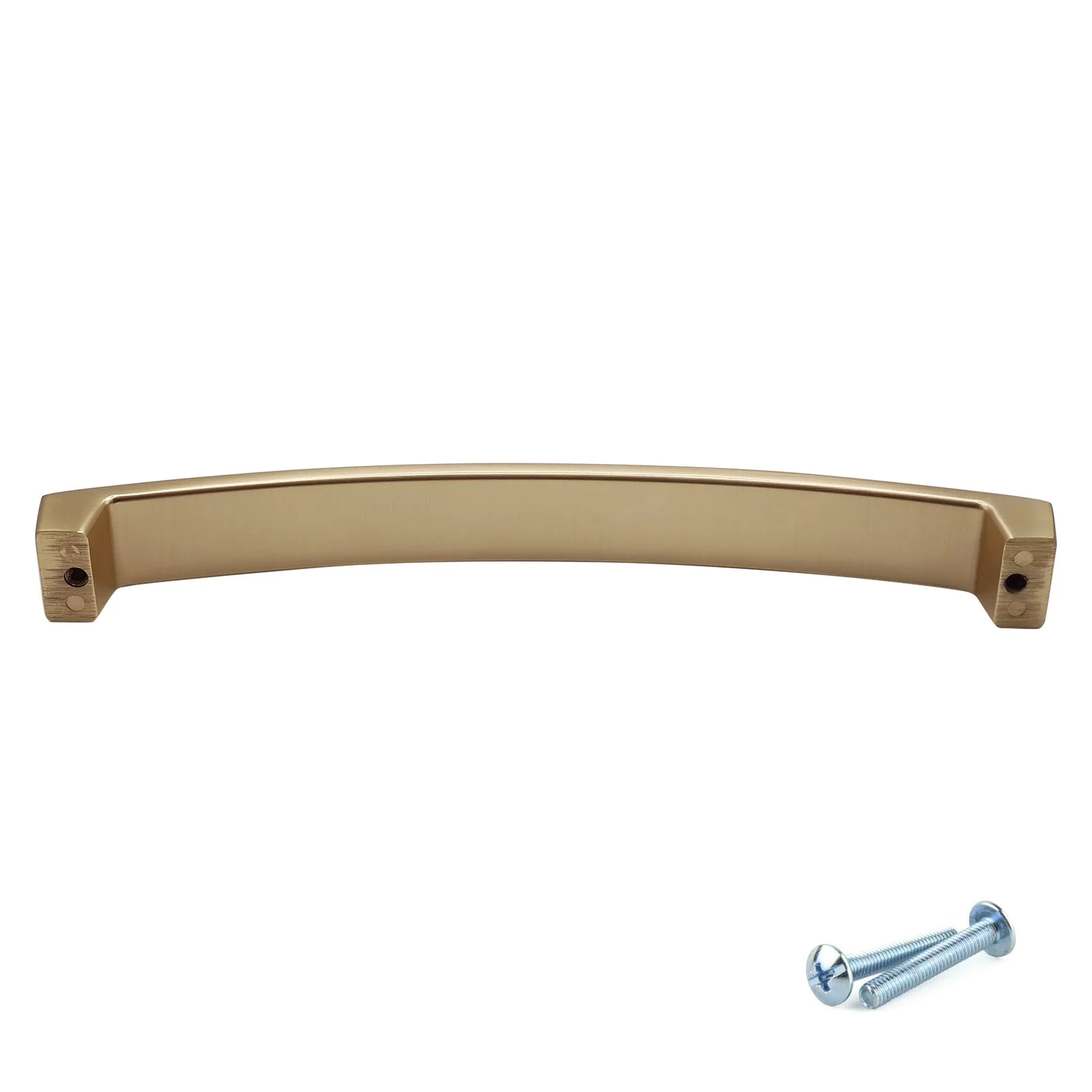 M4TEC Brushed Brass Bow Handle – Cabinet, Drawer & Cupboard Pull in 3 Sizes (VE9 Series) - Image 4