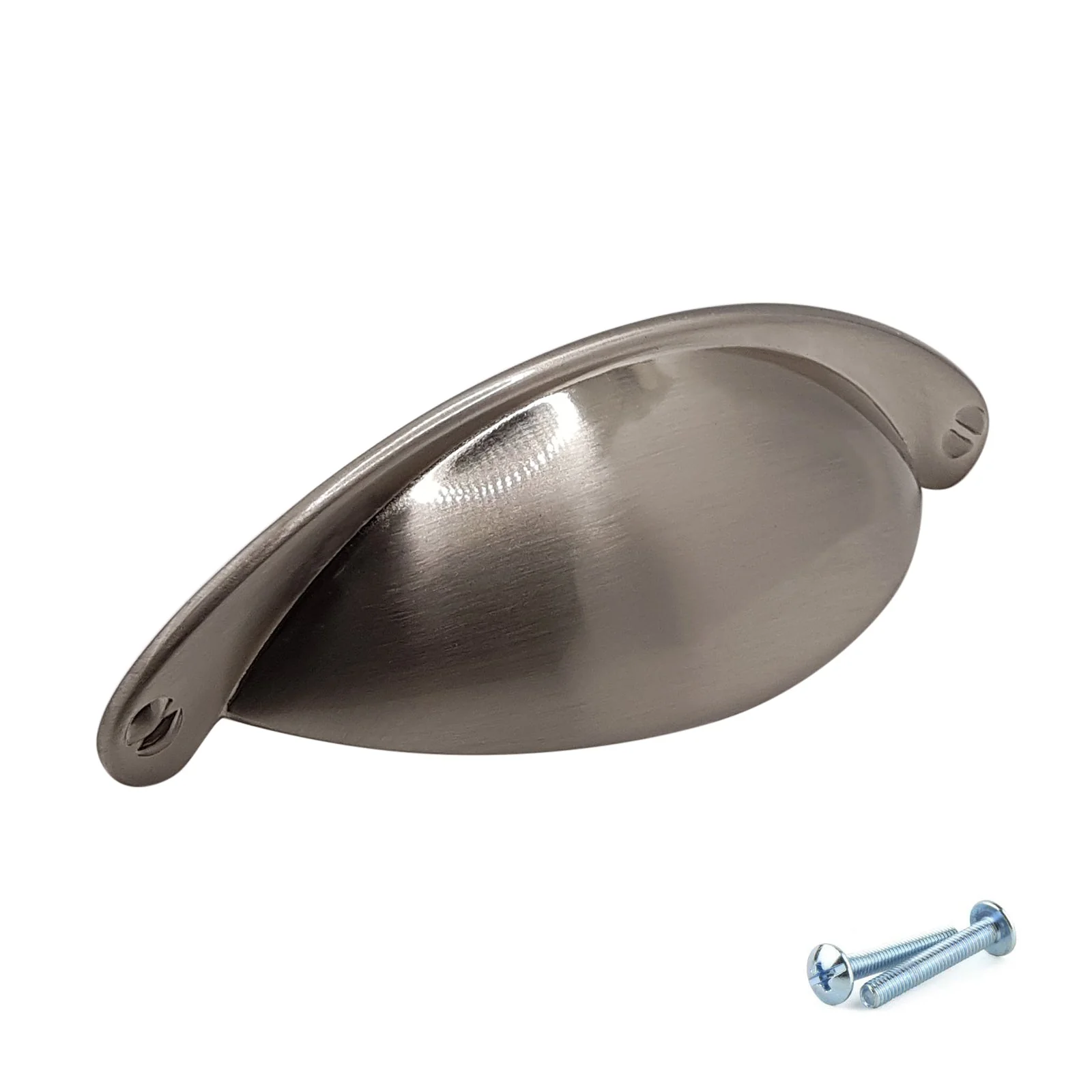 M4TEC Brushed Stainless Steel Cup Handle – Door, Drawer & Cupboard Pull (VD9 Series)