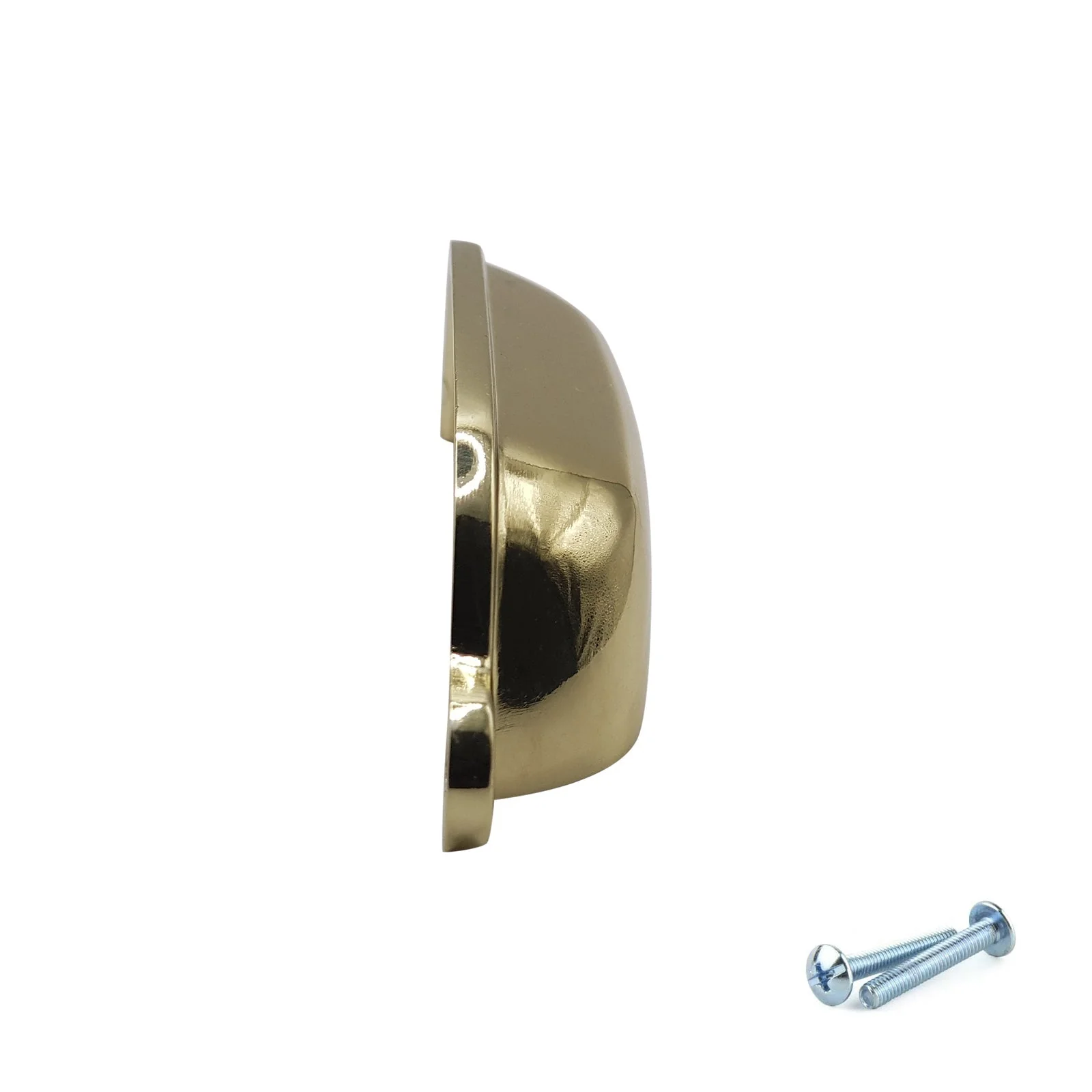 M4TEC 96mm Karat Gold Cup Handle - Luxury Zinc Cabinet Pull (VG4 Series) - Image 3
