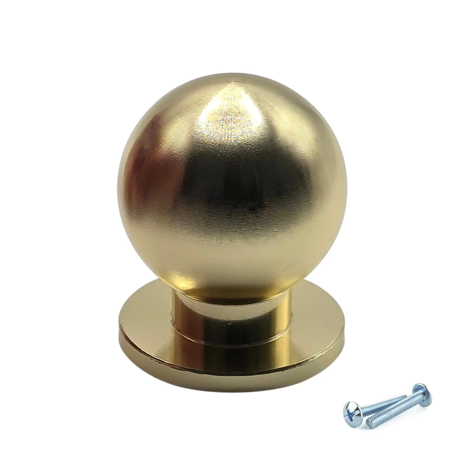 Gold Anodised Cabinet Knob – 25mm (VI7 Series) - Image 2
