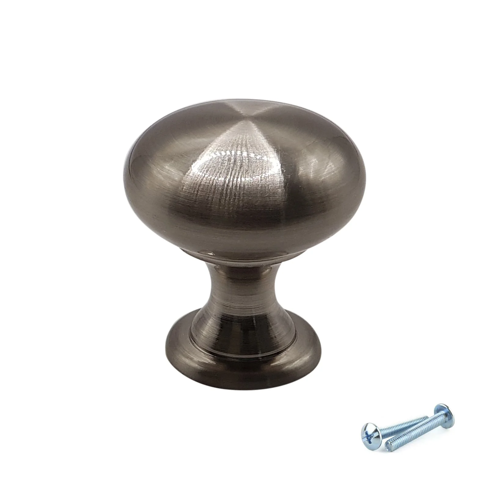 M4TEC Brushed Nickel Knob Handle – VH4 Series (29mm Cabinet, Drawer & Cupboard Knob) - Image 2