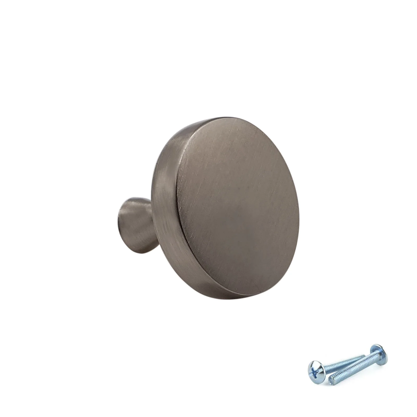 M4TEC Matt Satin Nickel Knob Handle Door, Drawer & Cupboard VE3 series - Image 2