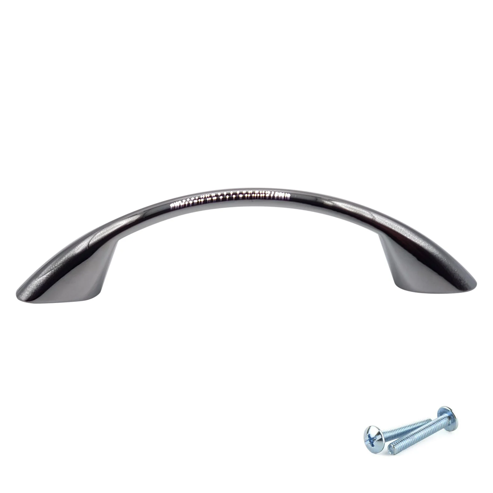 M4TEC Polished Chrome Bow Handle Door, Drawer & Cupboard VD6 series - Image 2