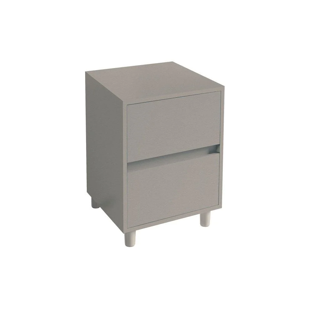 2 Drawer Soft Close Bedside Chest Of Drawers Table - Image 3