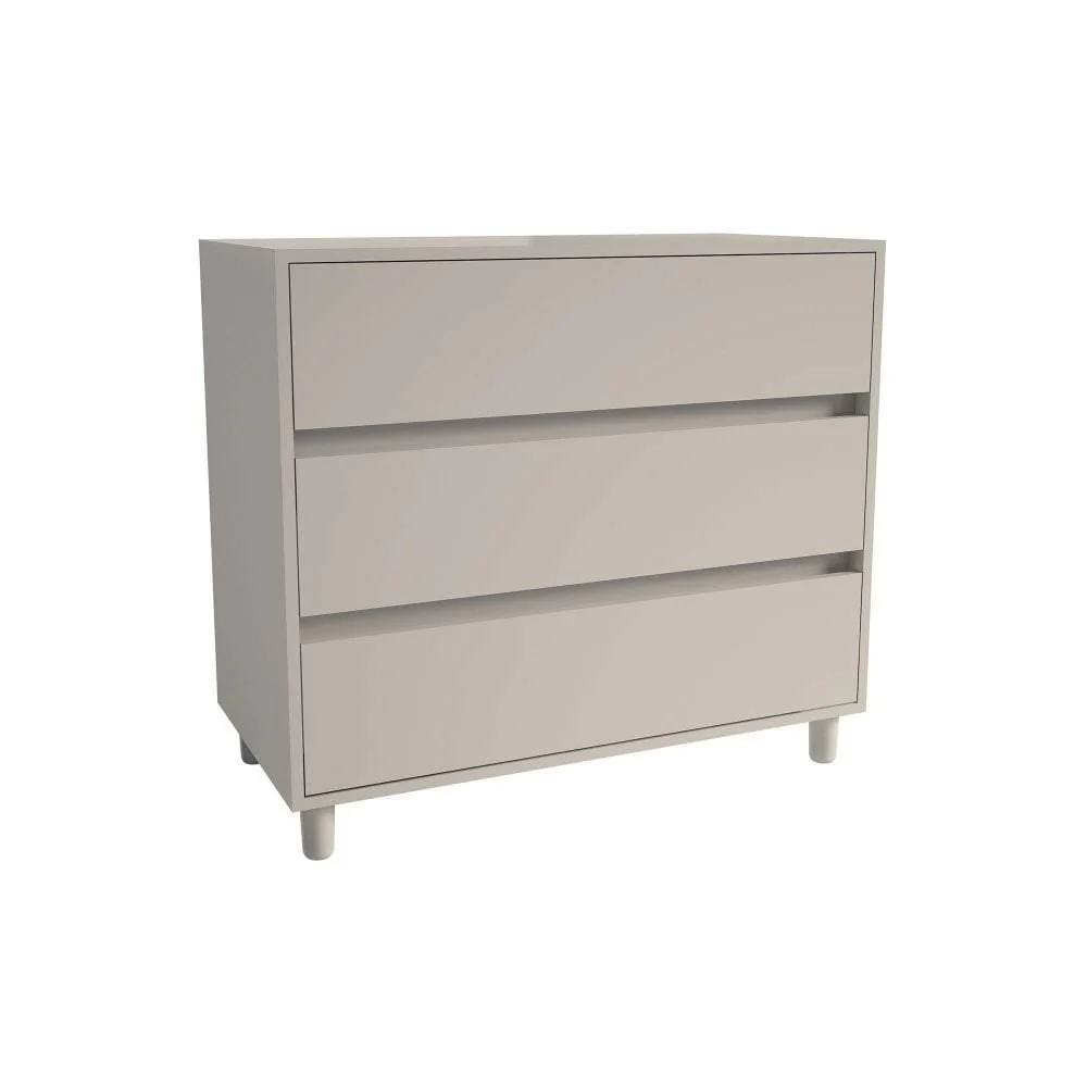 3 Drawer Soft Close Soft Close Bedside Chest Of Drawers Table - Image 3