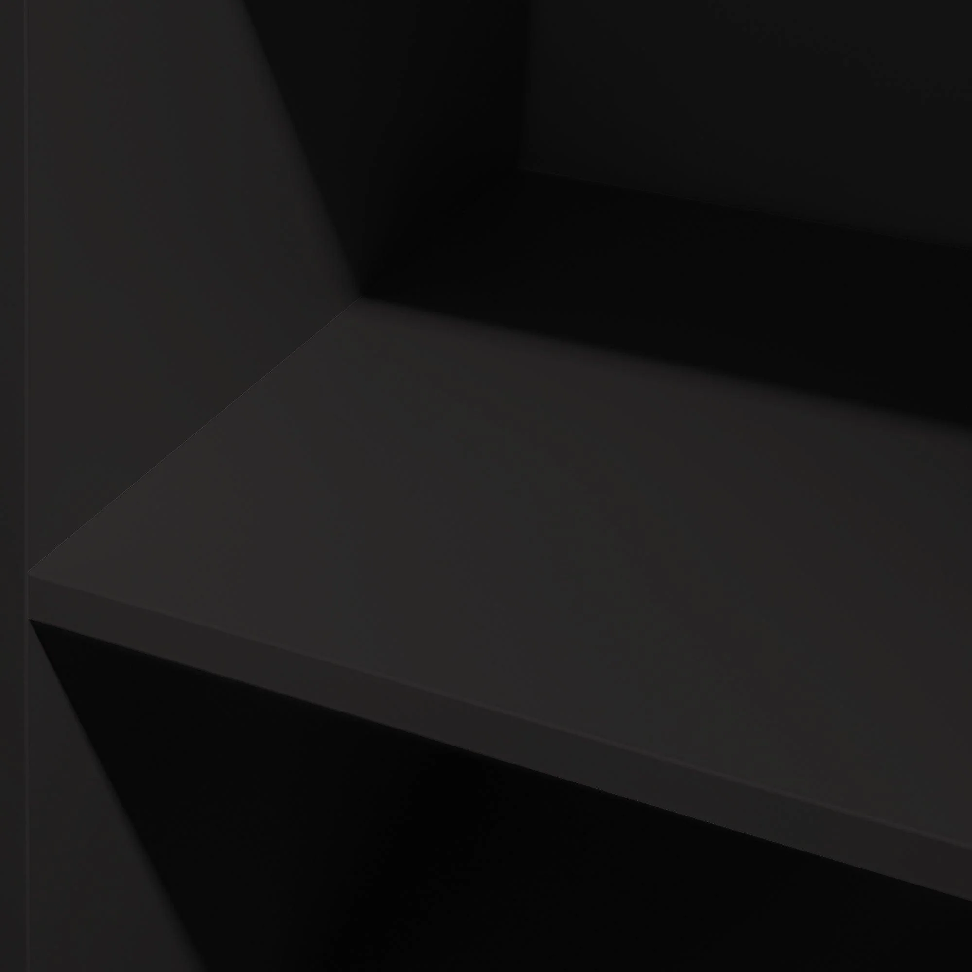 Black Wardrobe Shelving Unit with 5 Shelves and Hanging Bars - Image 3