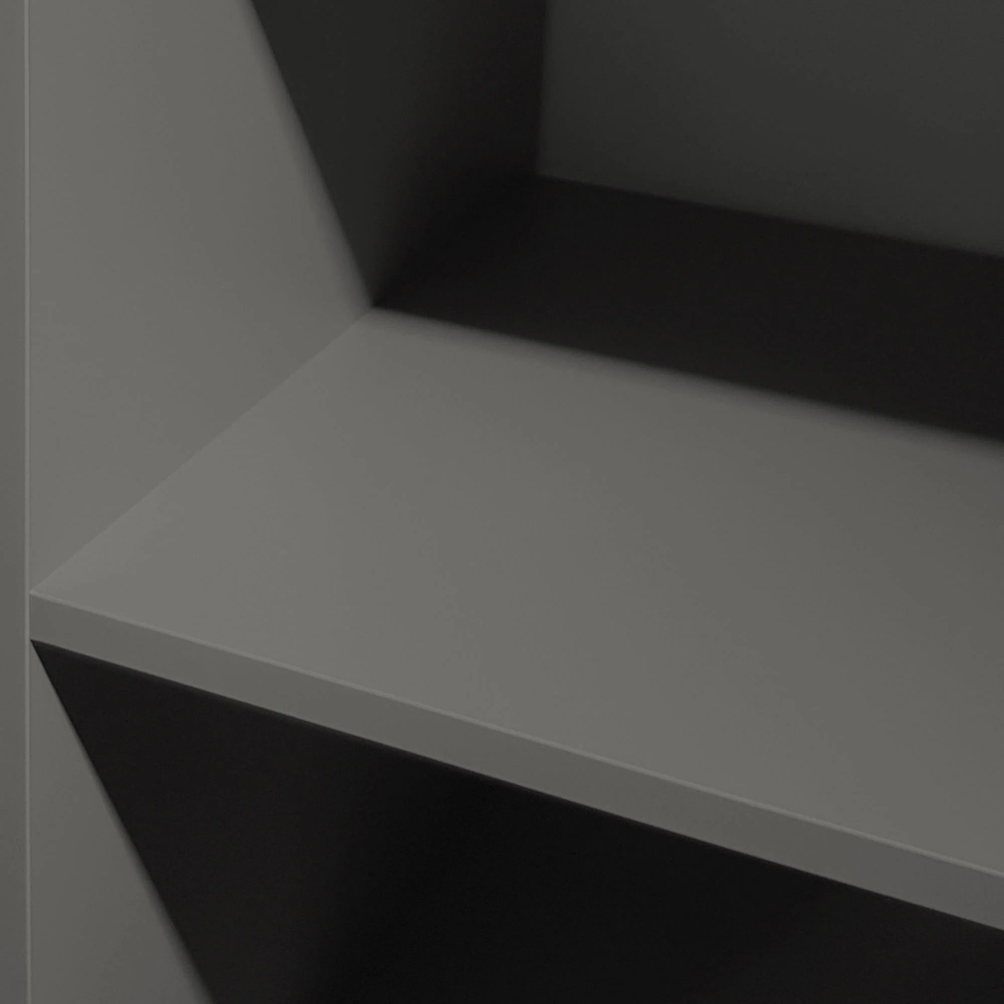 Silver Wardrobe Shelving Unit with 5 Shelves and Hanging Bars - Image 3