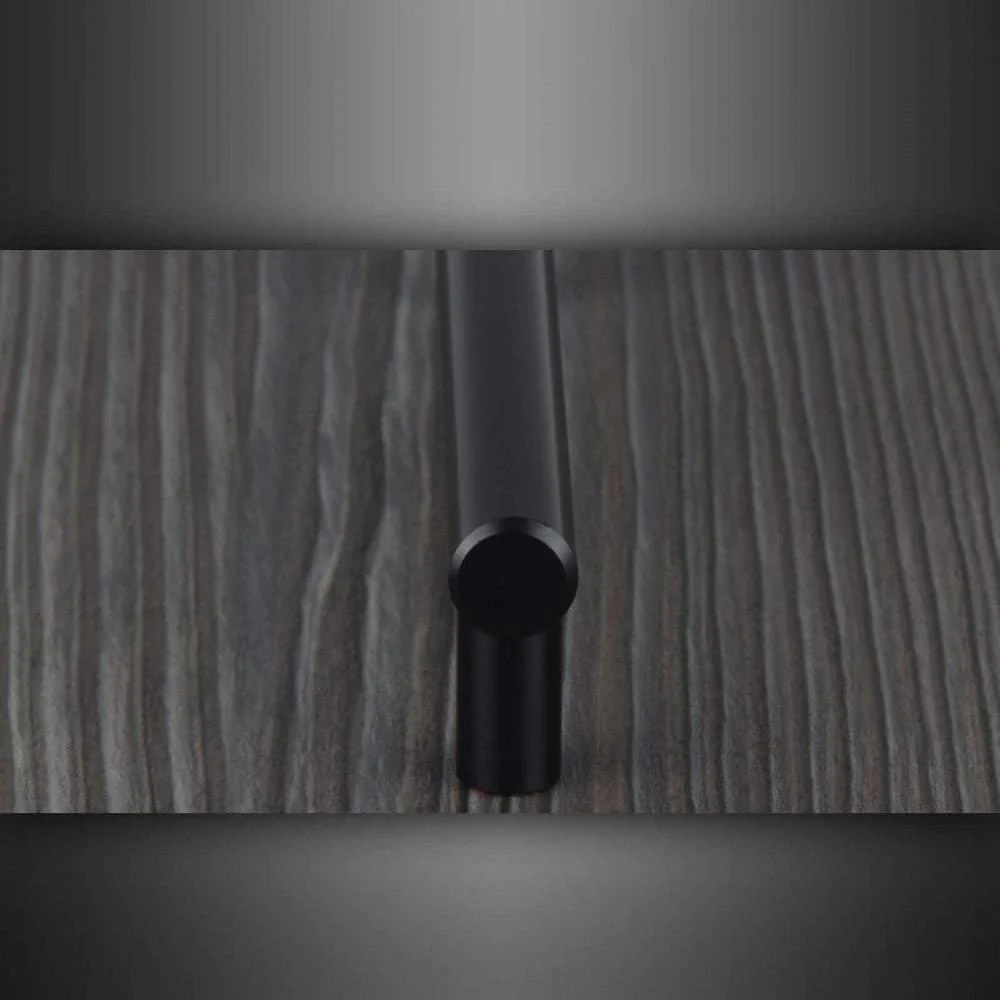 M4TEC Ballater D5 Black T-Bar Handle – Modern Cabinet, Cupboard & Door Handle - Image 3