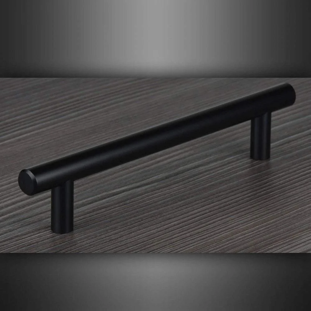M4TEC Ballater D5 Black T-Bar Handle – Modern Cabinet, Cupboard & Door Handle - Image 5